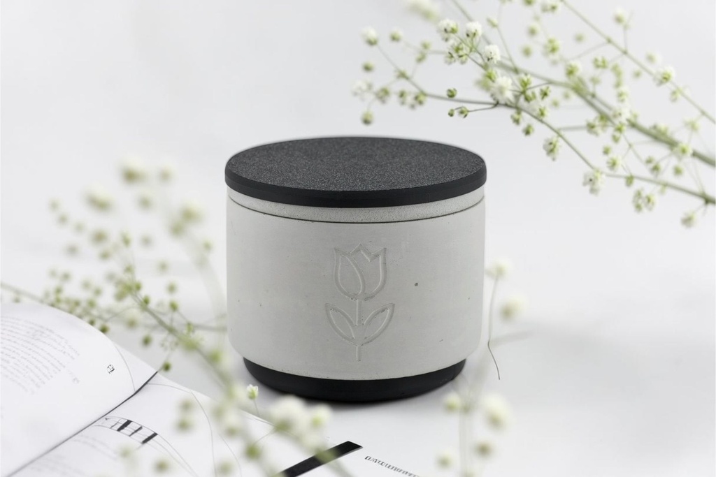 Round Rose Candle – Jasmine